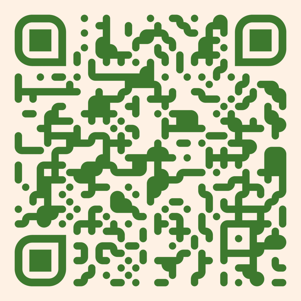 QR-Code für eine Überweisung an Muraho Ruanda e.V.; die Bankdaten stehen direkt darüber.